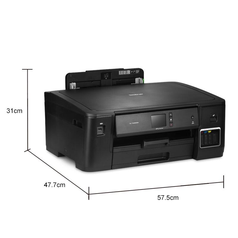 兄弟 HL-T4000DW 墨仓式彩色喷墨打印机 A3 黑色 仅打印、有线网络、无线网络、自动双面按（台）销售