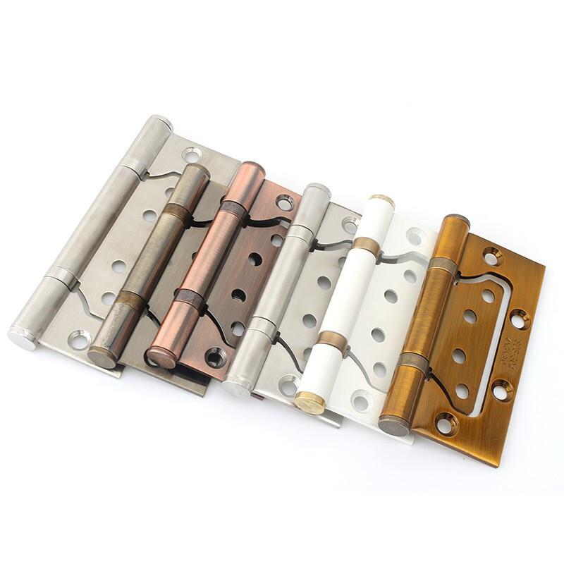 捷诺立(JNL) N40049 加厚不锈钢子母合页 重型平开合页 5寸*2.5不锈钢色(配螺丝)按(片)销售 捷诺立(JNL) N40049 加厚不锈钢子母合页 重型平开合页 5寸*2.5不锈钢色(配螺丝)按(片)销售