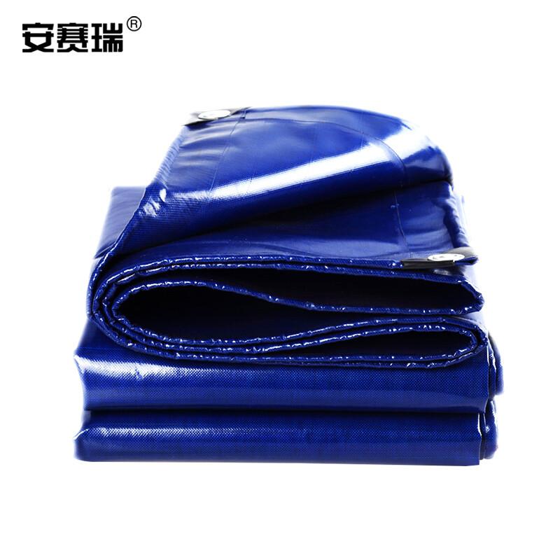 安赛瑞 460001 加厚防雨布 蓝色刀刮布加厚油布篷布 2×3m 厚度0.45mm按张销售