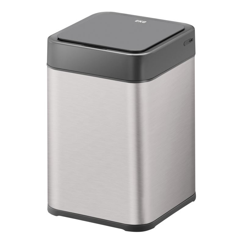 EKO 9208 感应式垃圾桶 10L 钢铁灰 1按UGL销售