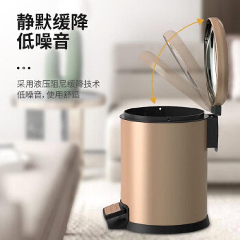 科力邦 KB1094 垃圾桶 12L不锈钢本色按个销售