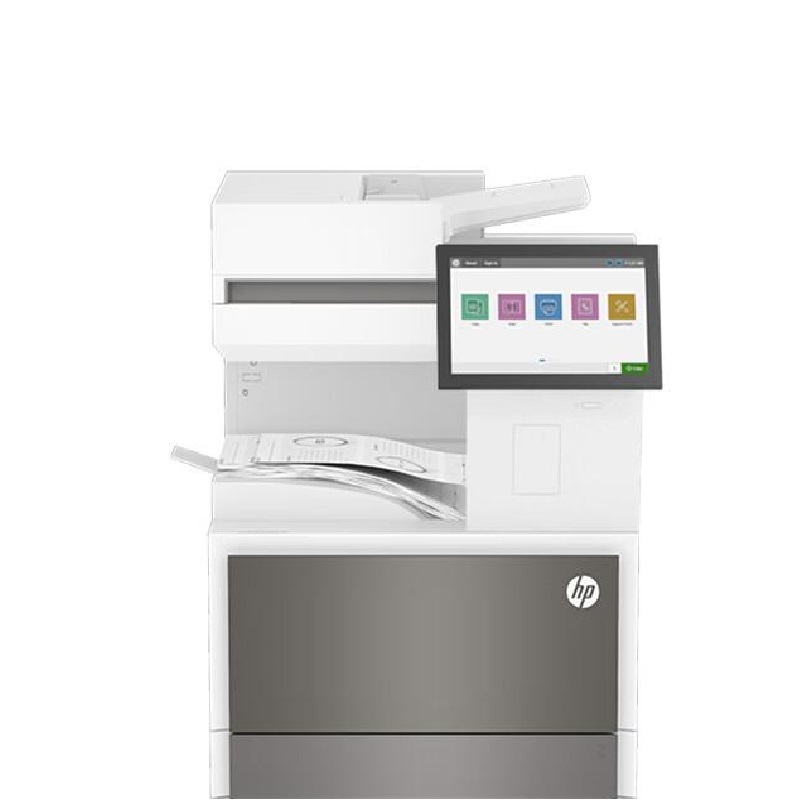 惠普 E73140dn 黑白数码复合机 A3 白色 标配附加双纸盒底座+上门安装一年原厂上门服务按（台）销售