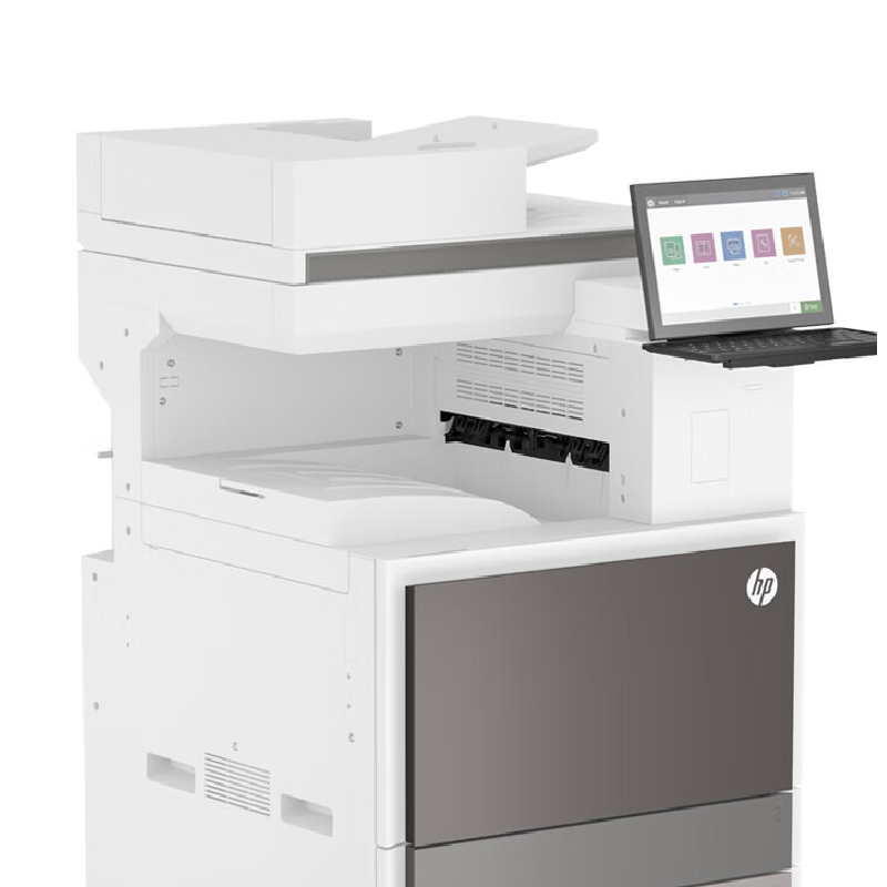惠普 E73135z 黑白数码复合机 A3 白色 标配附加双纸盒底座+上门安装一年原厂上门服务按（台）销售
