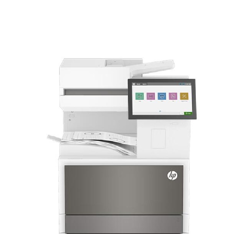 惠普 E73130dn 黑白数码复合机 A3 白色 标配附加双纸盒底座+上门安装一年原厂上门服务按（台）销售