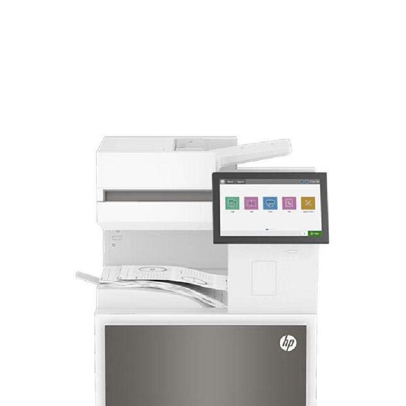 惠普 E73130dn 黑白数码复合机 A3 白色 标配附加双纸盒底座+上门安装一年原厂上门服务按（台）销售