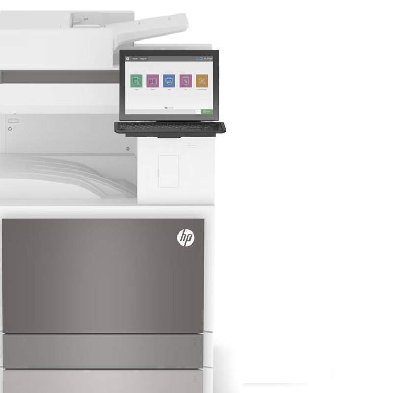 惠普 E78635z 彩色数码复合机 A3 白色 标配附加双纸盒底座+小册子装订+上门安装一年原厂上门服务按(台)销售 惠普 E78635z 彩色数码复合机 A3 白色 标配附加双纸盒底座+小册子装订+上门安装一年原厂上门服务按(台)销售