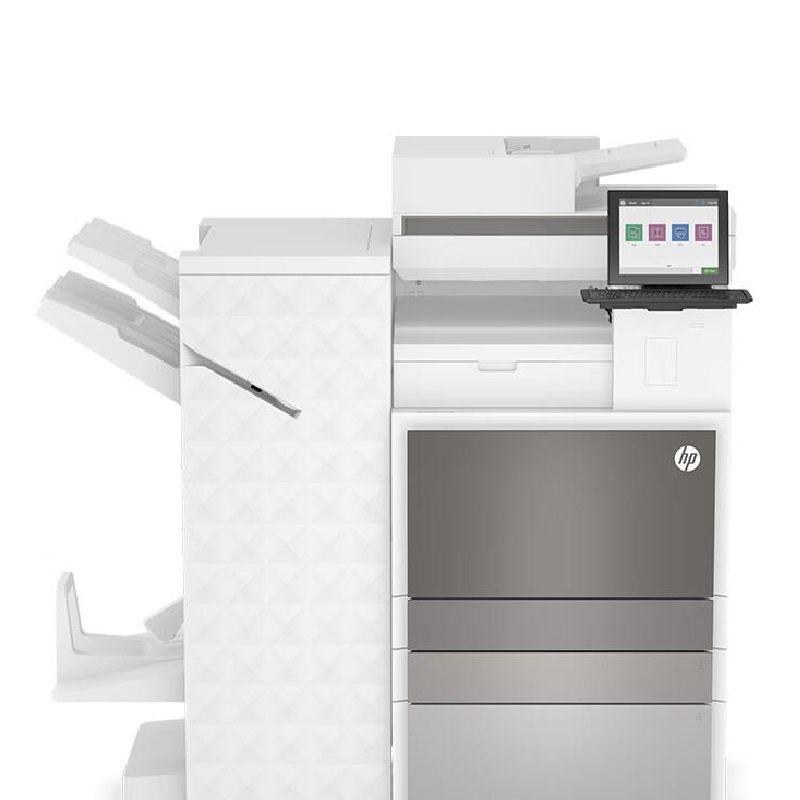 惠普 E78635z 彩色数码复合机 A3 白色 标配附加双纸盒底座+小册子装订+上门安装一年原厂上门服务按(台)销售 惠普 E78635z 彩色数码复合机 A3 白色 标配附加双纸盒底座+小册子装订+上门安装一年原厂上门服务按(台)销售