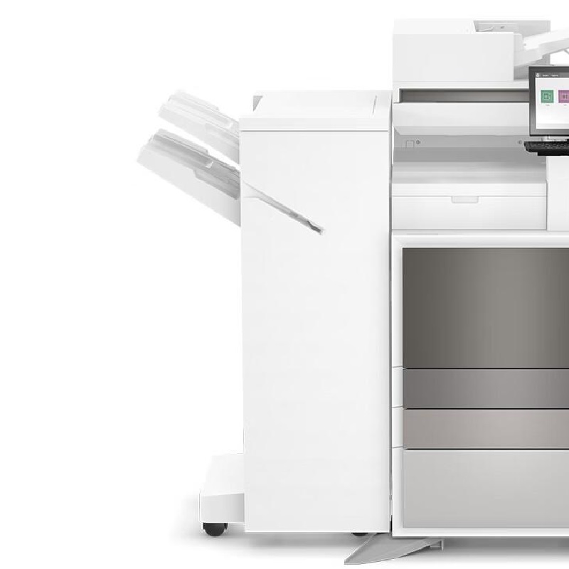 惠普 E82650z 黑白数码复合机 A3 白色 标配附加双纸盒底座+小册子装订+上门安装一年原厂上门服务按（台）销售