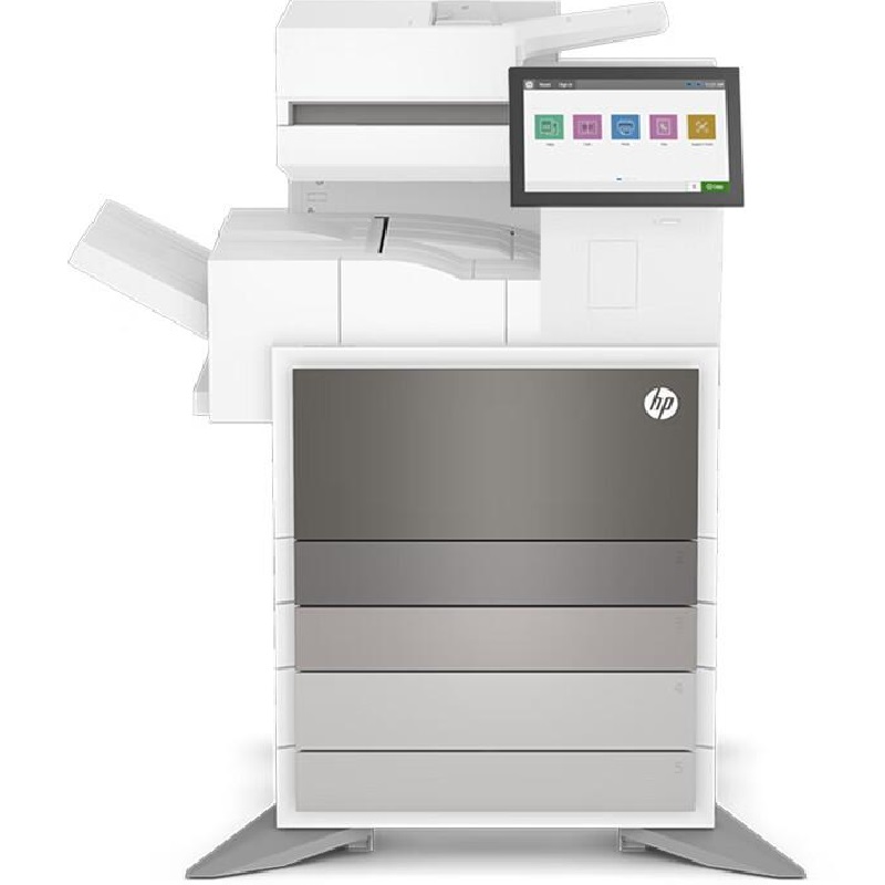 惠普 E73130dn 黑白数码复合机 A3 白色 标配附加双纸盒底座+内置装订+上门安装一年原厂服务按(台)销售 惠普 E73130dn 黑白数码复合机 A3 白色 标配附加双纸盒底座+内置装订+上门安装一年原厂服务按(台)销售