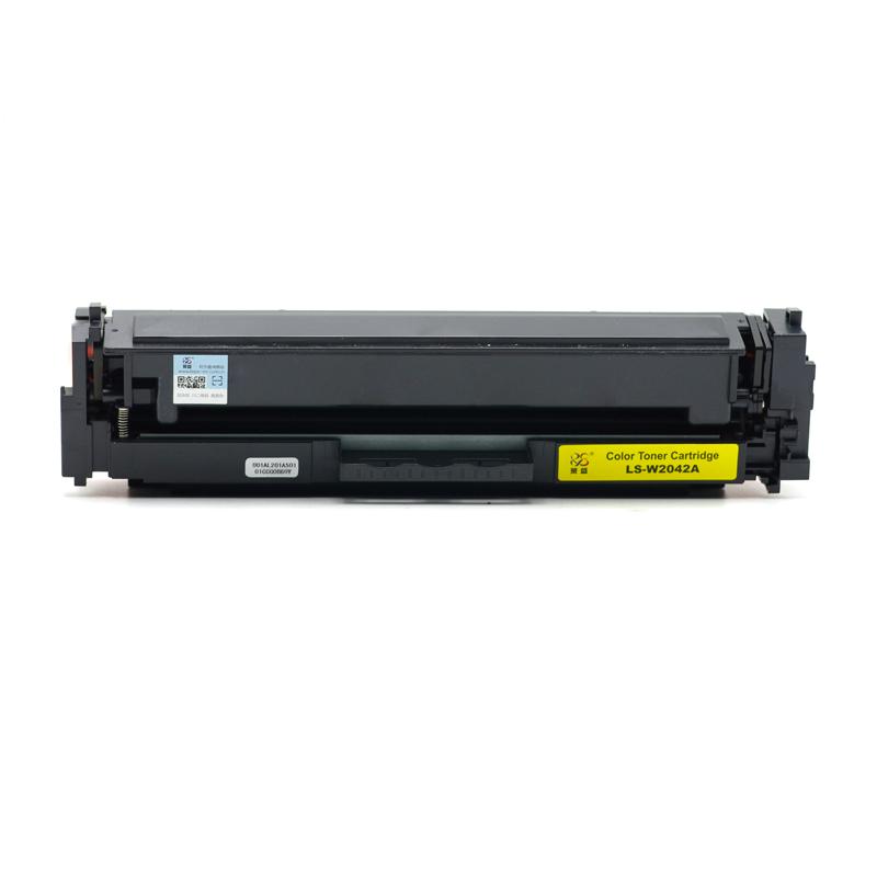莱盛 LS-W2042A 粉盒 2100页 黄色 适用于HP Color LaserJet Pro M454/MFP M479,Enterprise M455/MFP M480按支销售