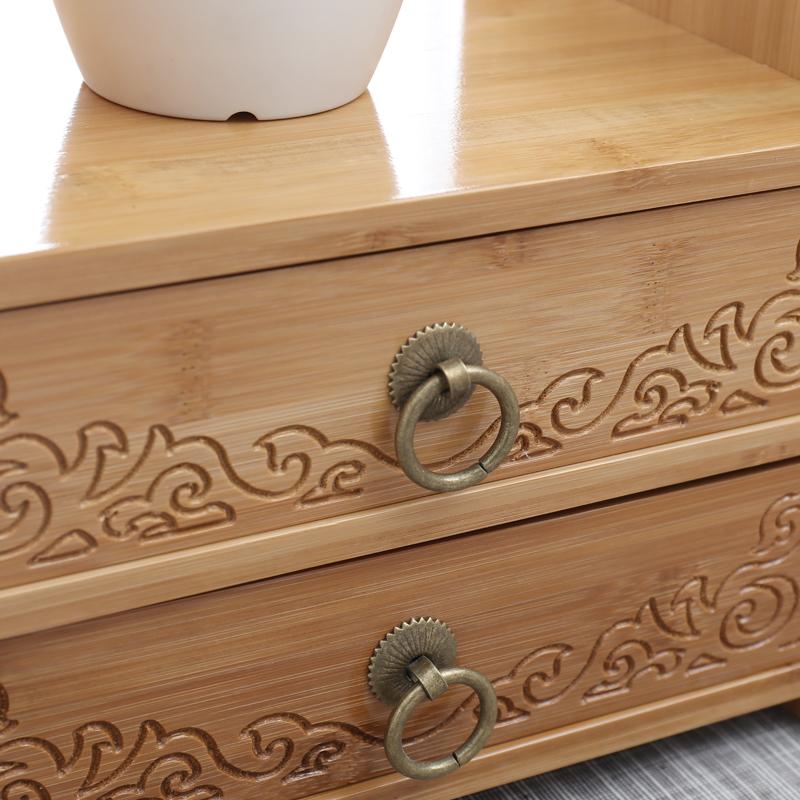 倍方 73119 电脑桌面增高收纳架 31.5cm*22cm*10cm 原木色 仿古云纹实木竹制收纳款按(个)销售 倍方 73119 电脑桌面增高收纳架 31.5cm*22cm*10cm 原木色 仿古云纹实木竹制收纳款按(个)销售