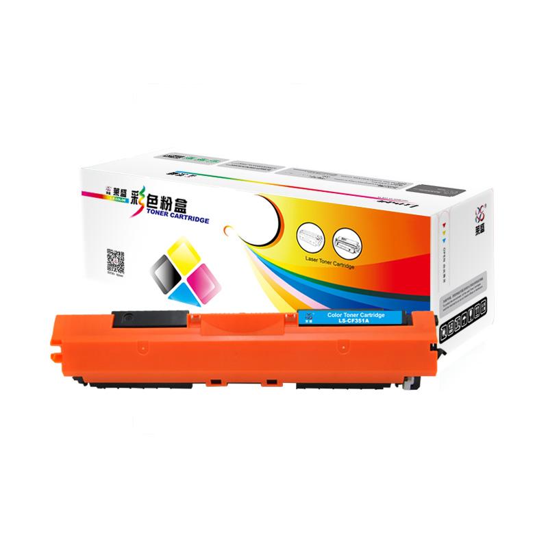 莱盛 LS-CF351A 粉盒 1000页 青色 适用于HP CP-M176n/M177fw按支销售