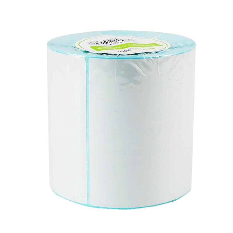 得印 6718442 三防热敏标签打印纸 100mm*100mm 500张/卷  白色  单排圆角 单卷装 字迹清晰不易褪色按（卷）销售