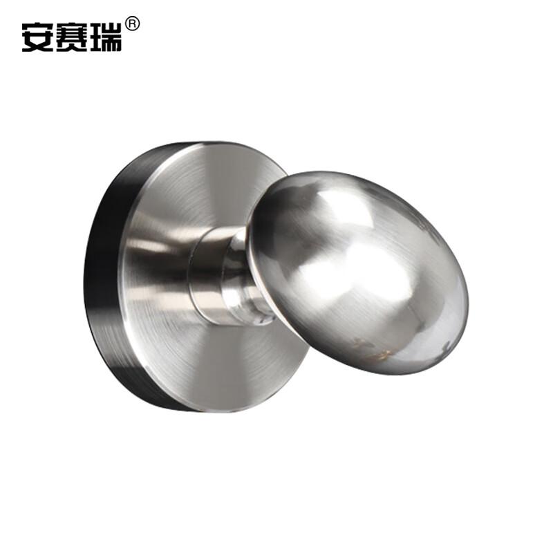 安赛瑞 5D00854 单面门锁 暗门把手 57x65mm 拉丝银按把销售