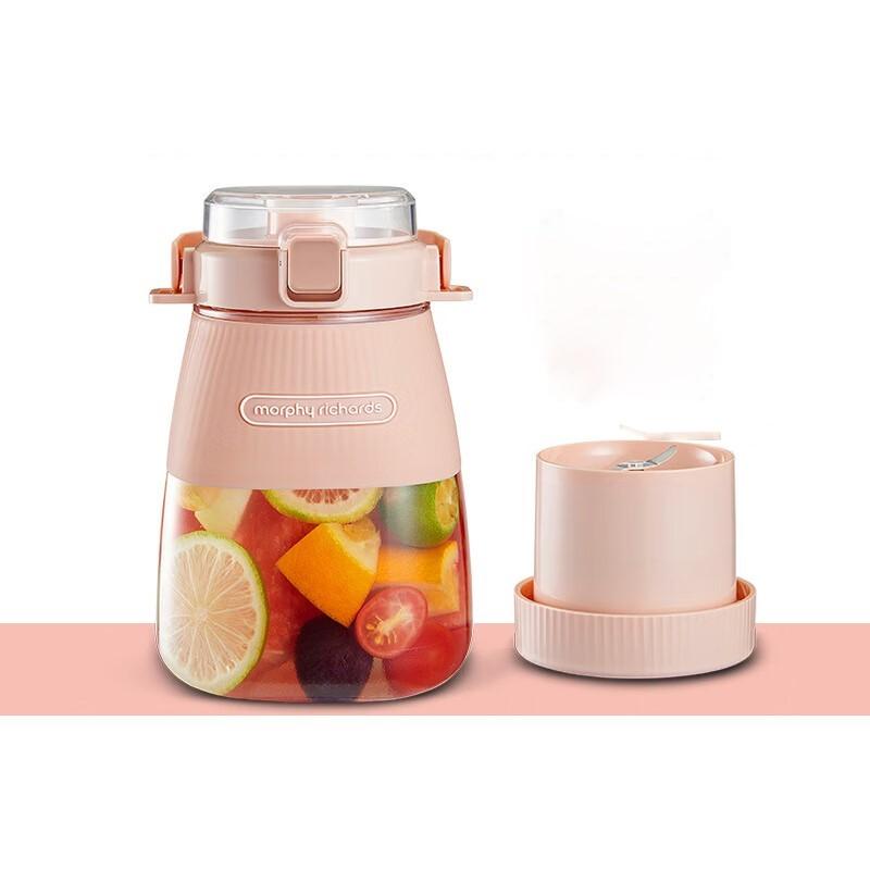 摩飞 MR9806 二代无线充电榨汁机冷萃杯便携果汁杯随行杯 500ML 粉色按(台)销售 摩飞 MR9806 二代无线充电榨汁机冷萃杯便携果汁杯随行杯 500ML 粉色按(台)销售
