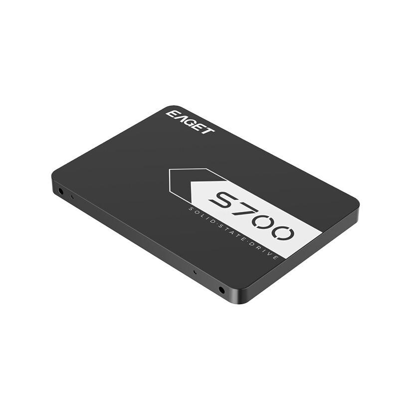 忆捷 S700-512G 固态硬盘 SATA3 512GB 黑色 DIY装机金属壳兼容性强2.5英寸按个销售