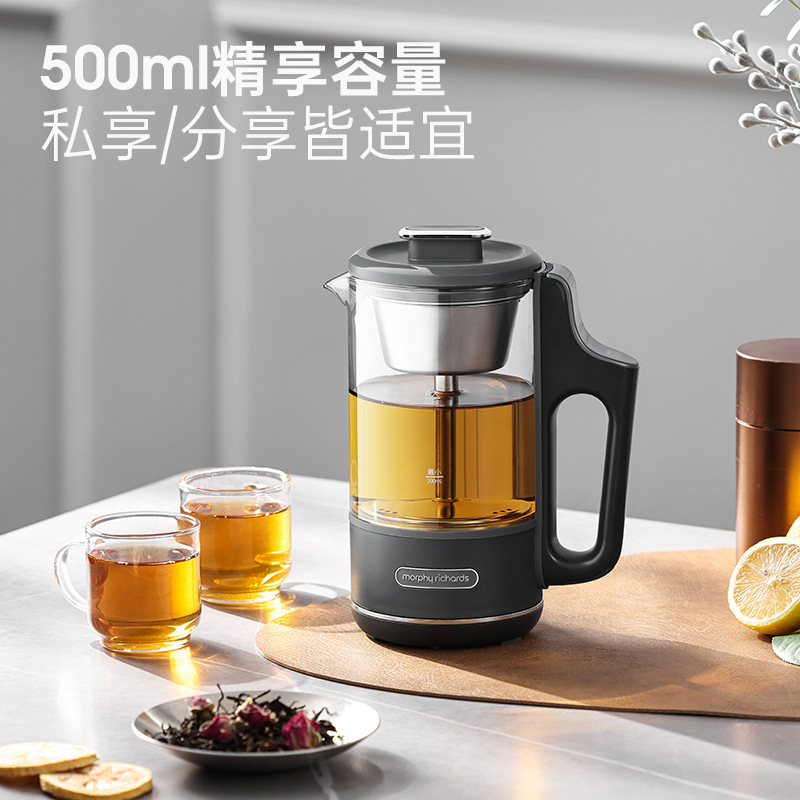 摩飞 MR6082 喷淋煮茶养生壶 深空灰 500ml 灰色 主机*1、说明书*1按（台）销售