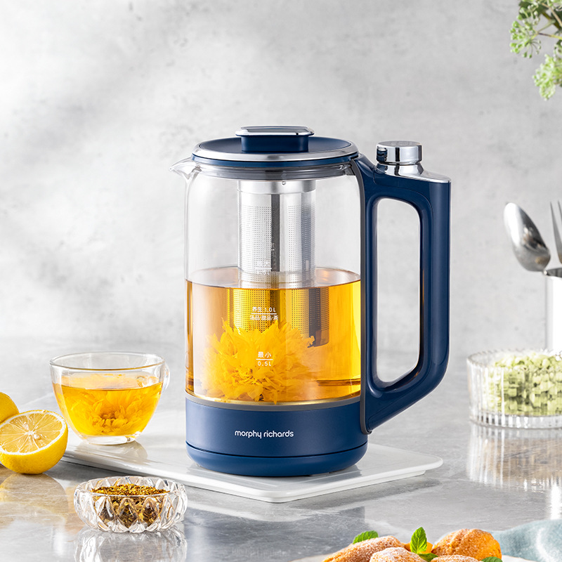 摩飞 MR6089 智能养生壶 轻奢蓝 1.5L 蓝色 主机*1、304不锈钢茶篮*1、说明书*1按（台）销售