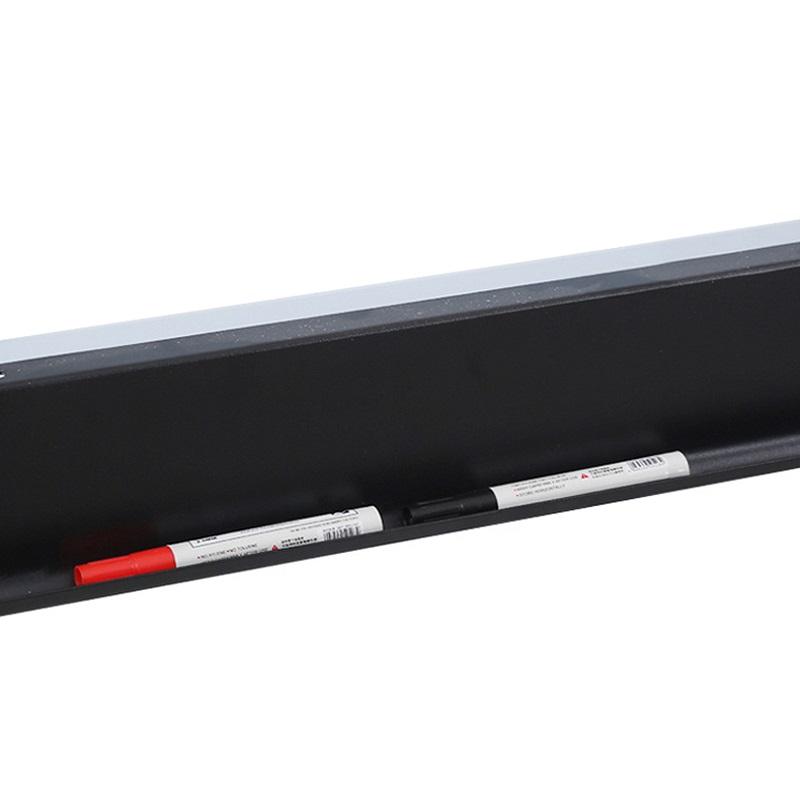 史泰博 STBL-0912B H型移动玻璃白板（黑色支架） 90*120cm按（套）销售