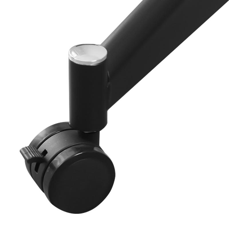 史泰博 STBL-0918B H型移动玻璃白板（黑色支架） 90*180cm按（套）销售