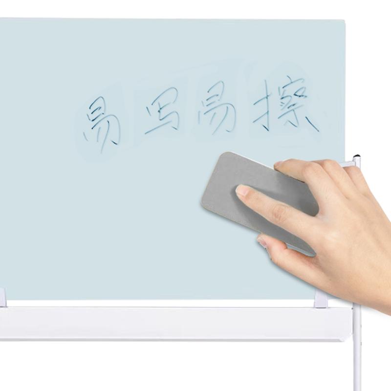 史泰博 STBL-1020W H型移动玻璃白板(白色支架） 100*200cm按（套）销售