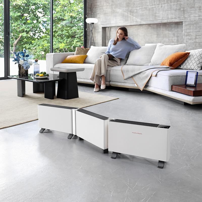 摩飞 MR2028 折叠踢脚线取暖器 椰奶白 2100W按（台）销售