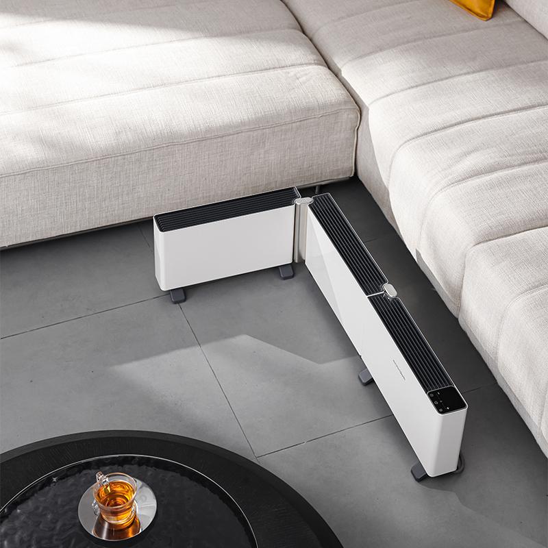 摩飞 MR2028 折叠踢脚线取暖器 椰奶白 2100W按（台）销售