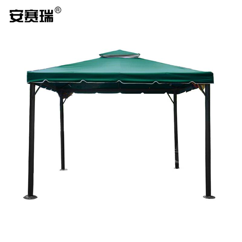 安赛瑞 4N00151 罗马帐篷 遮阳防雨棚 3×4m柱10cm单边无围无纱 墨绿按（顶）销售