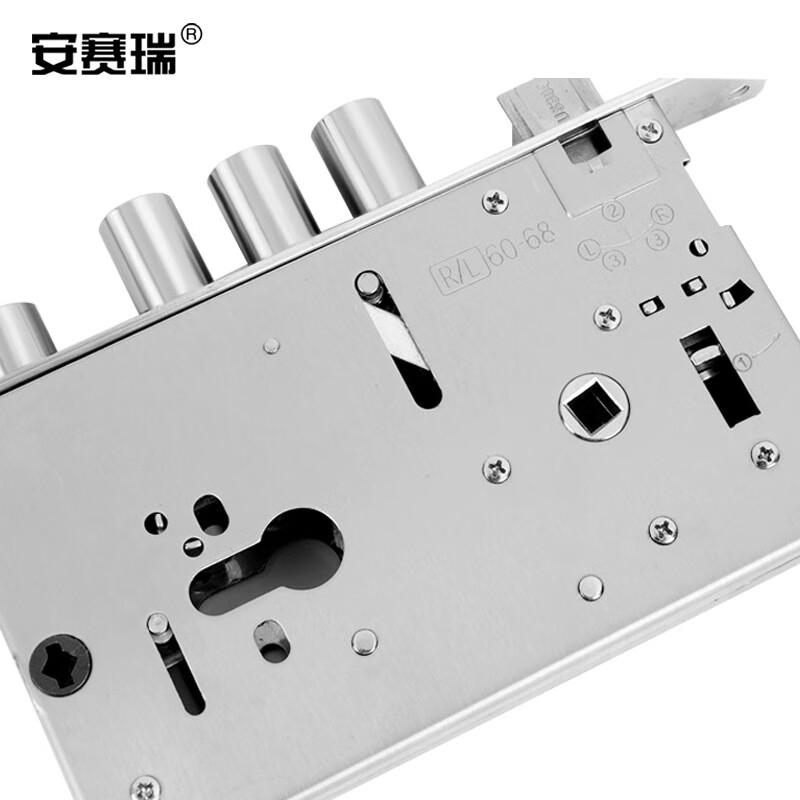 安赛瑞 520156 不锈钢防盗门锁体 6068型圆柱无钩 智能指纹 宽30mm长240mm按件销售 安赛瑞 520156 不锈钢防盗门锁体 6068型圆柱无钩 智能指纹 宽30mm长240mm按件销售