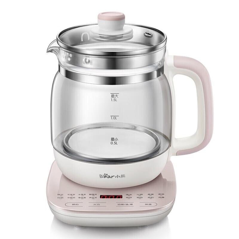 小熊 YSH-A15Z8 樱花粉色 小熊 养生壶 1.5L按（台）销售