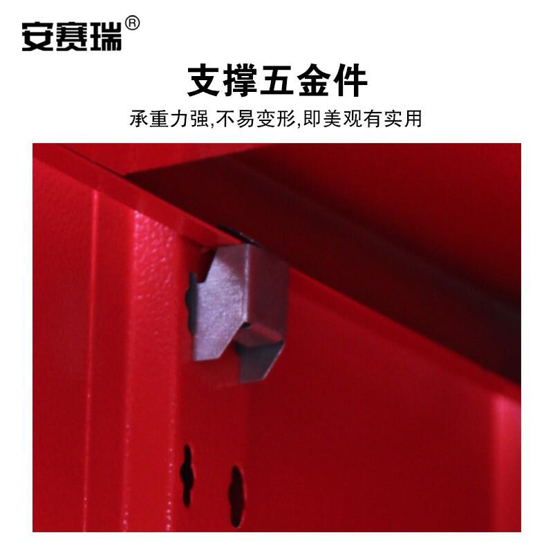 安赛瑞 310217 消防器材放置柜 服装消防工具柜 灭火器柜 空柜 微型消防站 高1600mm长1200mm宽390mm 加厚款按个销售