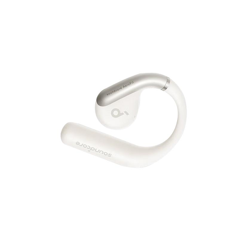 声阔 A3872 AeroFit轻跃线云感不入耳蓝牙耳机 91.47*53.19*23.9mm 云霜白按副销售