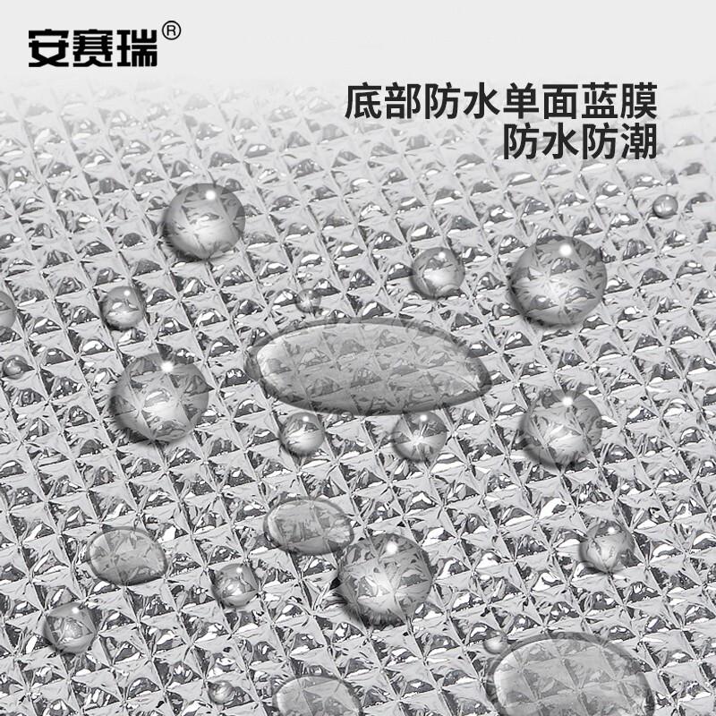 安赛瑞 310761 户外铝箔午睡防潮垫 厚8mm长180cm宽120cm按（个）销售
