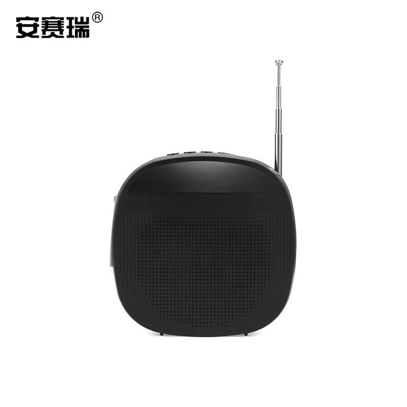 安赛瑞 310819 迷你便携式户外话筒喇叭 长104mm宽104mm高36mm 黑色按（个）销售