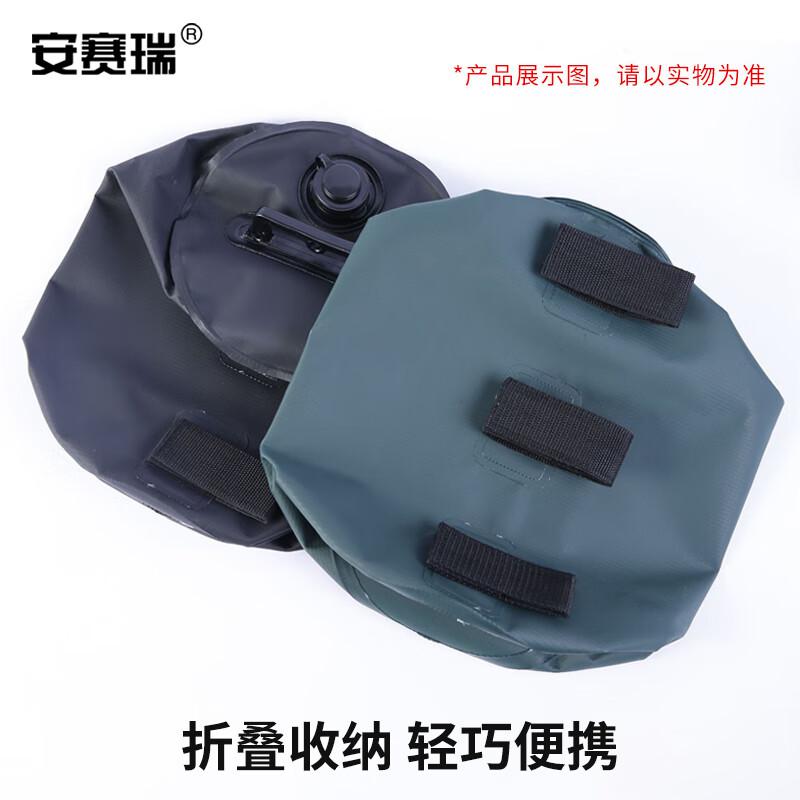安赛瑞 1G00428 帐篷固定沙袋 室外广告蓬压重水袋 10升 黑色按个销售