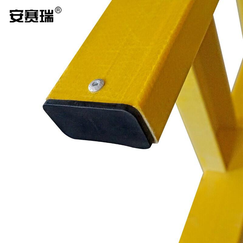 安赛瑞 310168 玻璃钢绝缘凳 电力工作台 电工踏台梯凳 双层绝缘凳 长300x宽500x高800mm按（套）销售