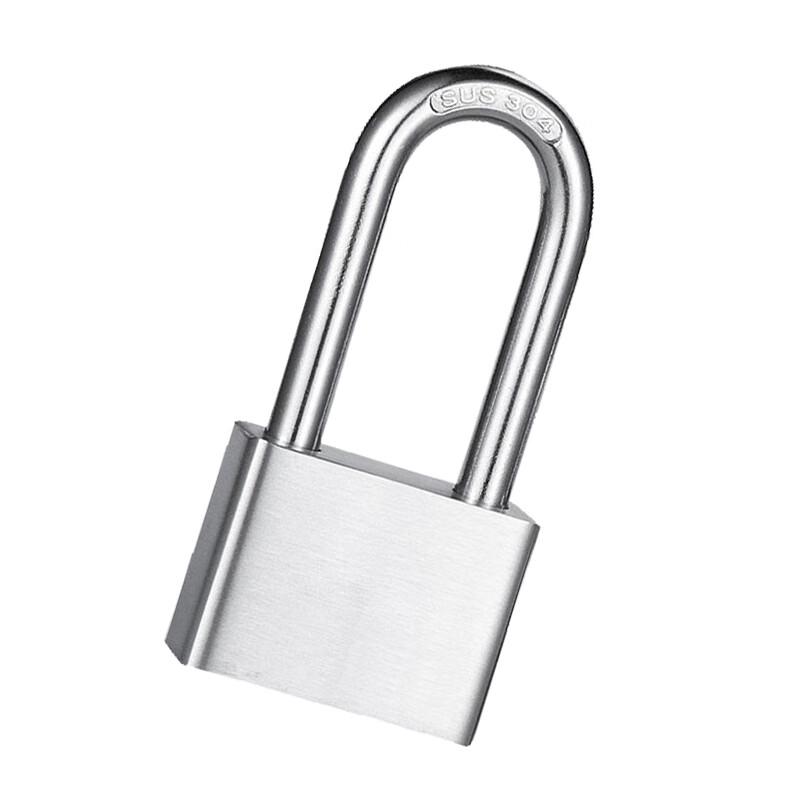 苏识 1610800 长梁304不锈钢叶片锁挂锁 STY930 银色按个销售