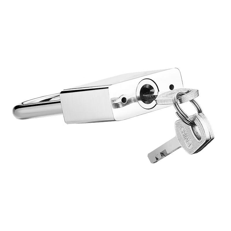 苏识 1610814 长粱仿不锈钢叶片锁挂锁 ISY950 银色 2个起订按（个）销售