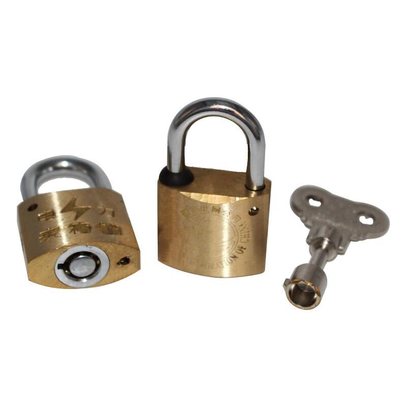 苏识 1610302 WJ0034 电力表箱锁 通开挂锁 30mm普通锁芯 4把起订按把销售