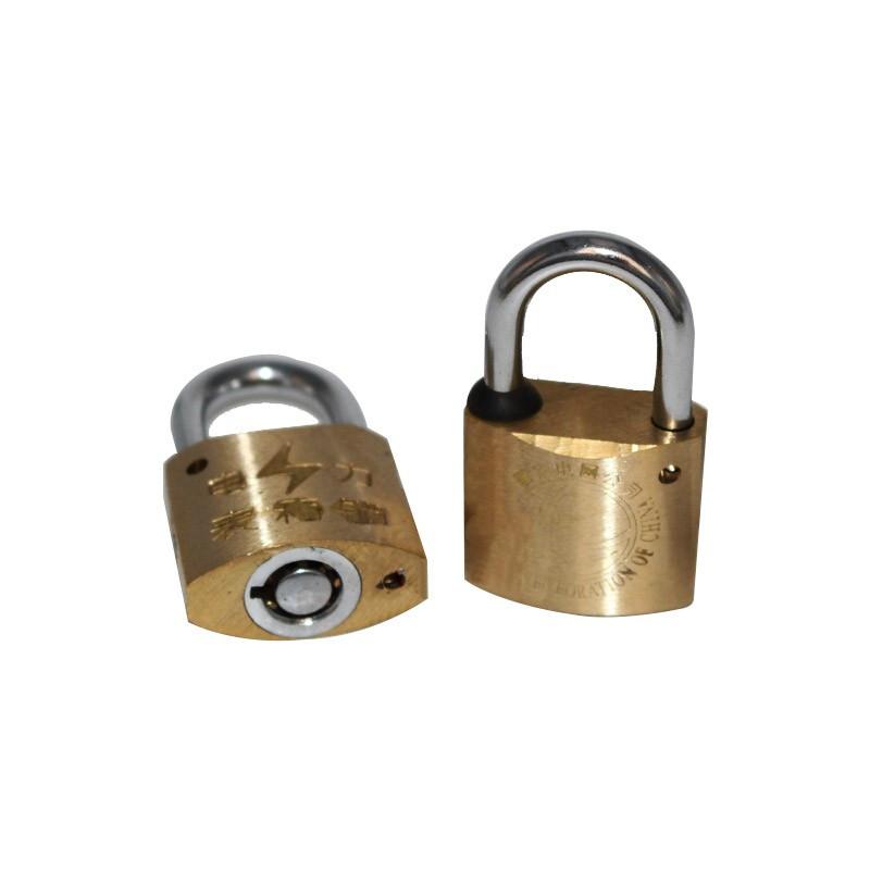 苏识 1610302 WJ0034 电力表箱锁 通开挂锁 30mm普通锁芯 4把起订按把销售