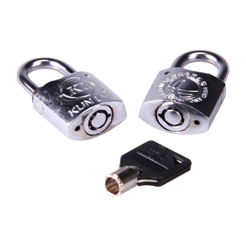 苏识 1610346 WJ0036 电力表箱锁 通开通用挂锁 梅花钥匙 锁勾30mm 4把起订按（把）销售