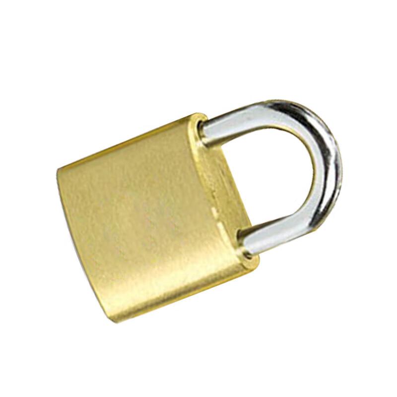 苏识 1610874 铜挂锁 50mm铜锁单开 黄色按（把）销售