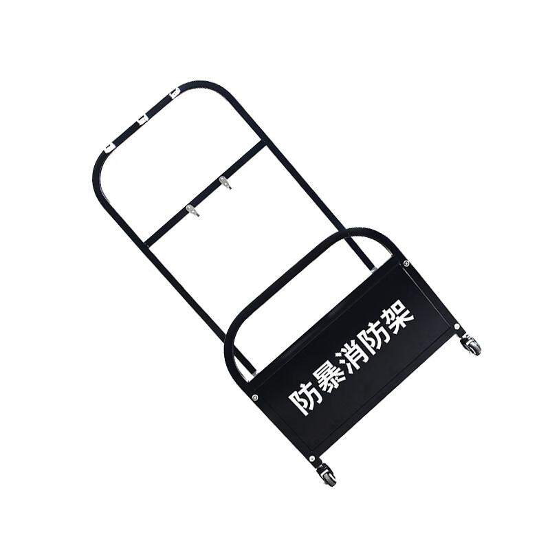 苏识 1160118 YZQ058 移动式防暴器材带轮子装备柜 黑色款按个销售