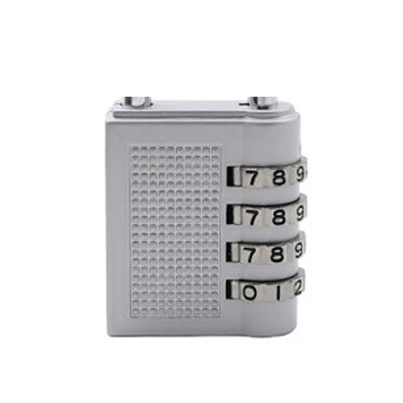 苏识 1670102 四位密码锌合金密码锁 ZCA424银 2个起订按（个）销售