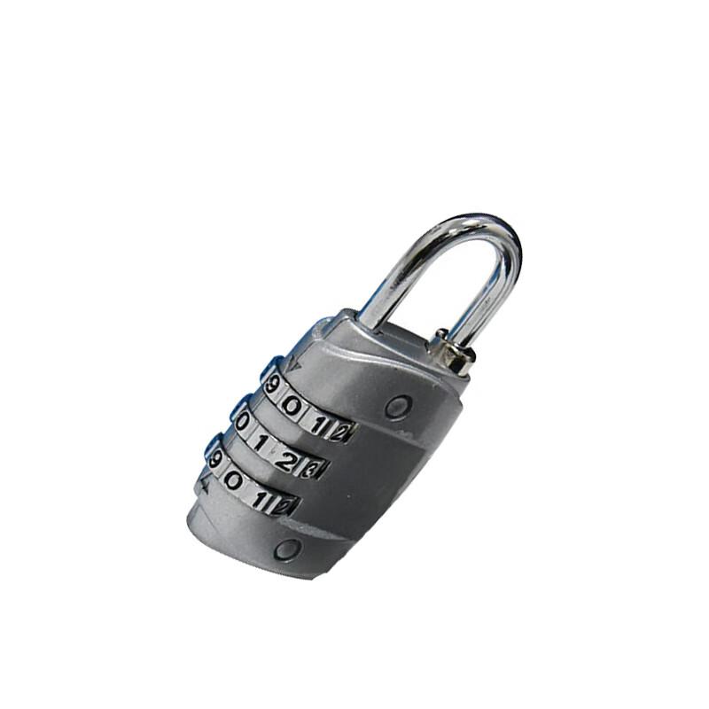 苏识 1670135 三位密码锌合金密码锁 ZCC303银 3个起订按（个）销售