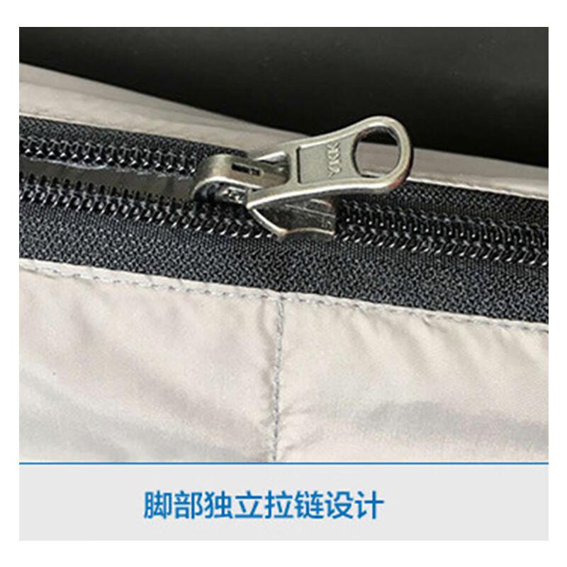苏识 11320042 冬季户外野营冬季保暖可拼接水洗白鸭羽绒睡袋 220*80cm2300g 桔色按（个）销售