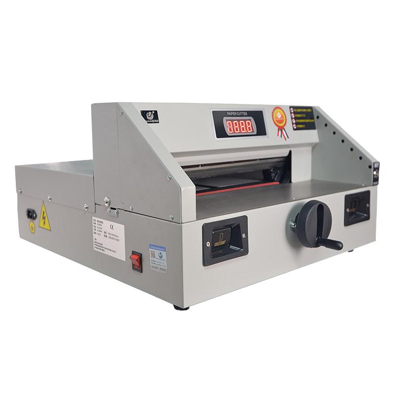 优玛仕 U-QZ350 台式数显电动切纸机 A3 灰白色按（台）销售