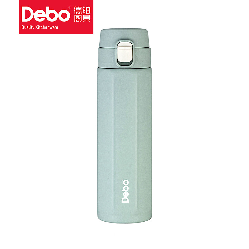 德铂 DEP-888 卡特希八角弹跳杯保温杯 450ml 绿色按（个）销售