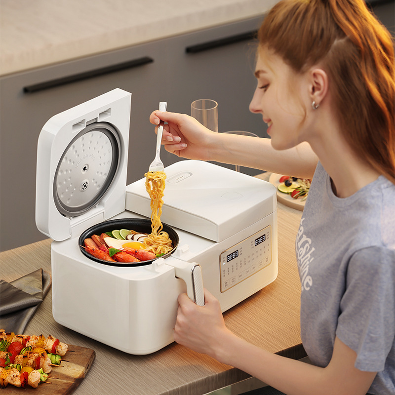 摩飞 MR8501 多功能双拼电饭煲 4.3KG 白色 1按（个）销售