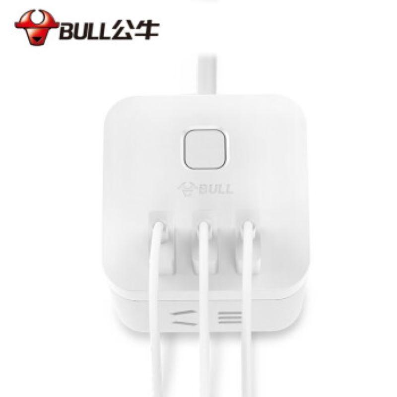 公牛 GN-U8303U 多功能USB插座魔方插座 1.5米 白色 插线板 插排 拖线板按个销售